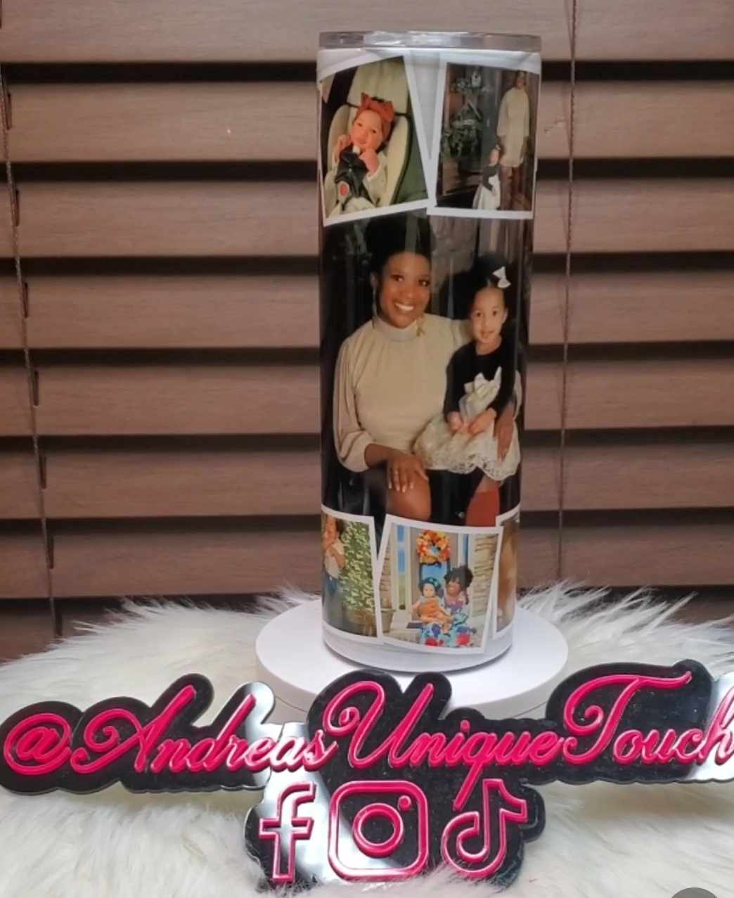 Photo Collage Tumbler