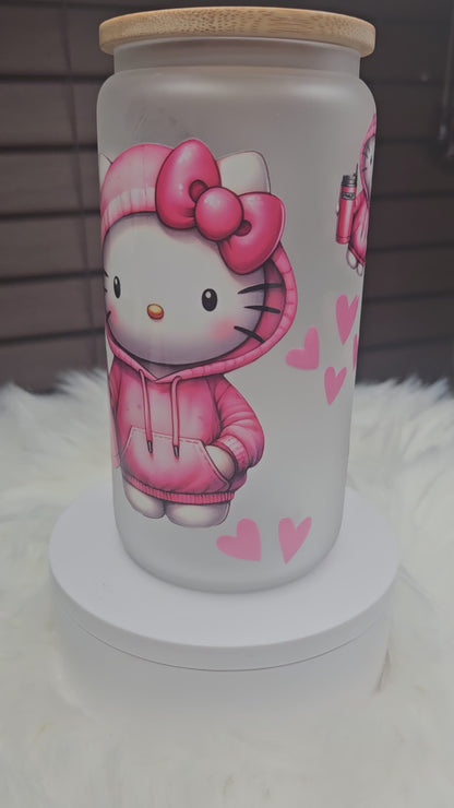 Kitty Glass Cup