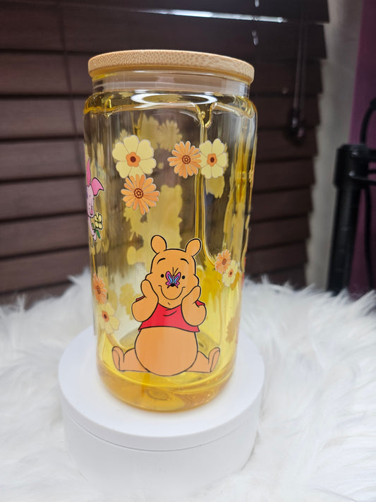 Bear Glass Cup